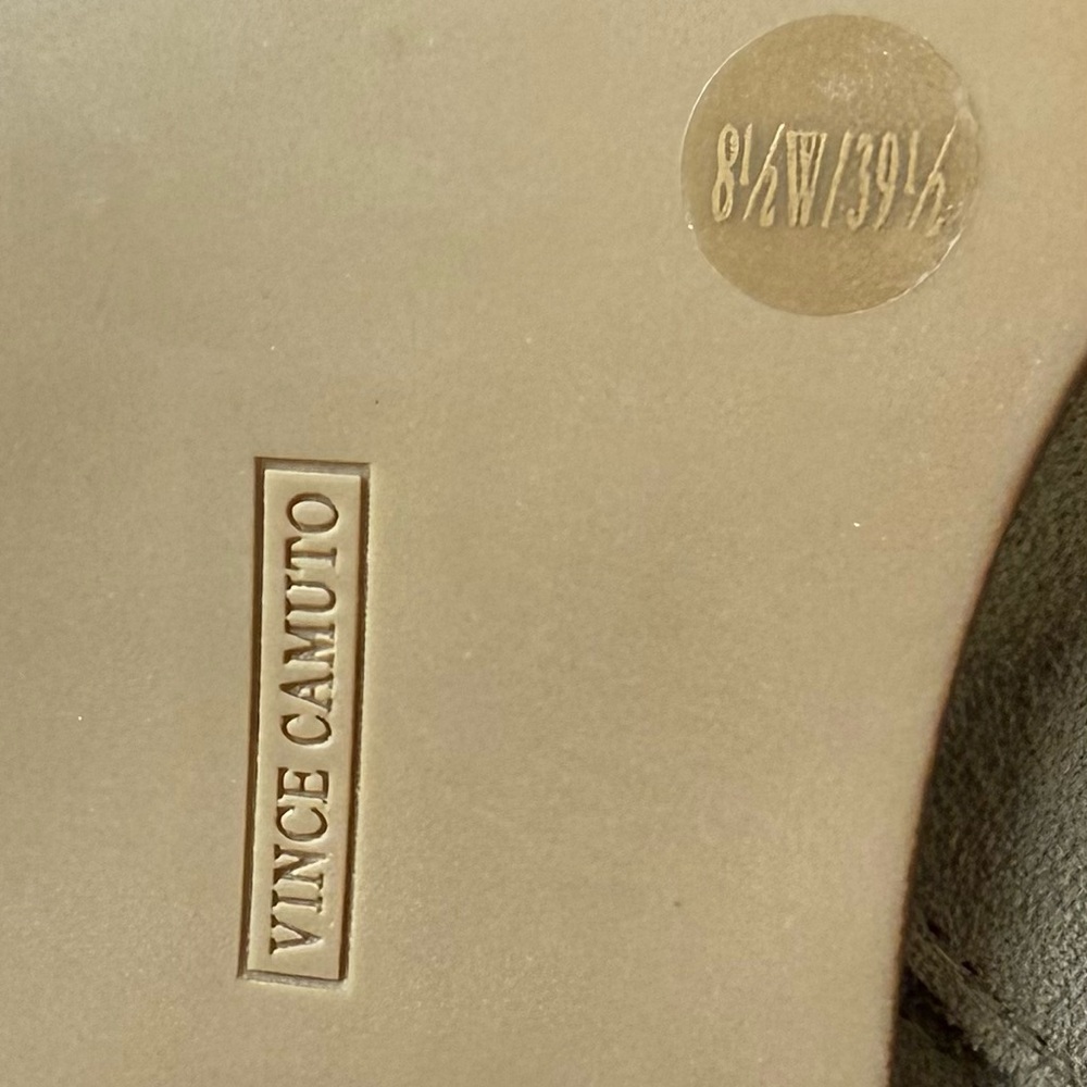 💵Women's Vince Camuto Tan Suede Mid-Calf Boot Size 8.5 - Picture 10 of 12